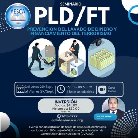 Prevención de Lavado de Dinero y Financiamiento al Terrorismo