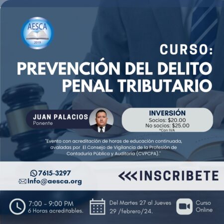 Prevención del Delito Penal Tributario