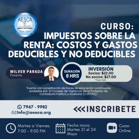 Impuestos sobre la Renta: Costos y Gastos Deducibles y No Deducibles
