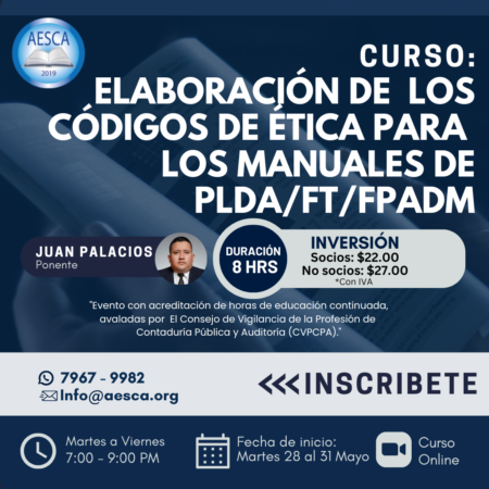 Elaboración de Códigos de Ética para Manuales de PLD/FT/FPADM