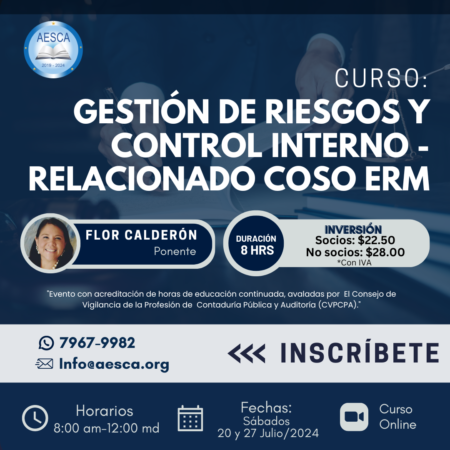 Gestión de Riesgos y Control Interno - Relacionado COSO ERM