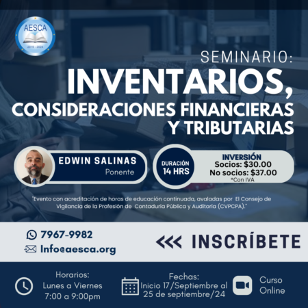 INVENTARIOS: CONSIDERACIONES FINANCIERAS Y TRIBUTARIAS