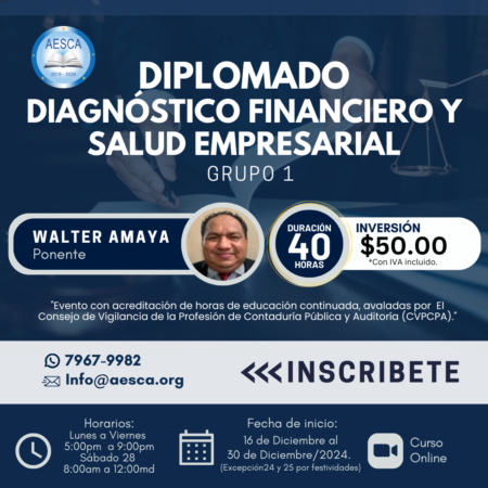 Diplomado de Diagnóstico Financiero y Salud Empresarial