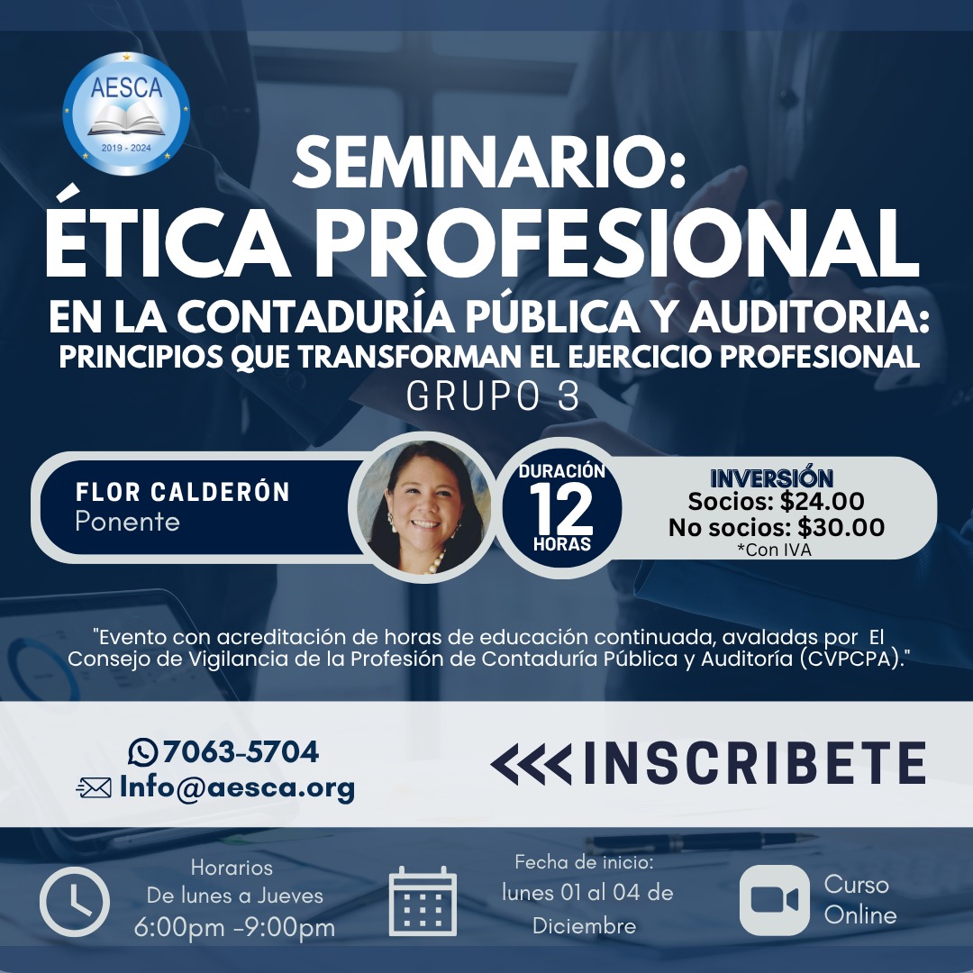 Seminario: Ética Profesional: Contadores Públicos y Auditores  Principios que marcan la diferencia en el ejercicio profesional  Grupo 3