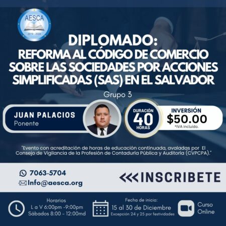 Diplomado: Reforma al Código de Comercio – Sociedades por Acciones Simplificadas (SAS)  Grupo 3