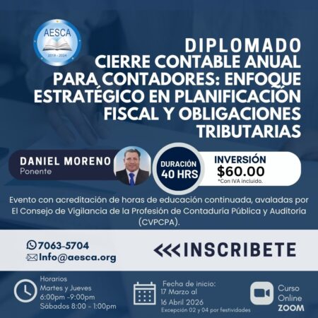 CIERRE CONTABLE ANUAL PARA CONTADORES Enfoque Estratégico en Planificación Fiscal y Obligaciones Tributarias
